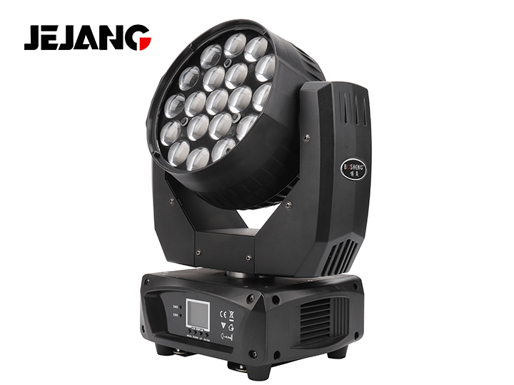 LED19颗调焦染色光束灯