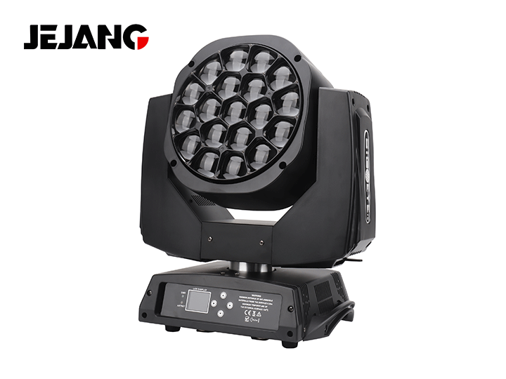 LED19颗大蜂眼全能摇头灯点控